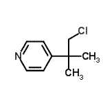 CAS#: 34995-29-4, 4-(1-Chloro-2-Methyl-2-Propanyl)Pyridine