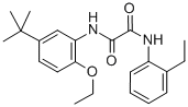 CAS 登录号：35001-52-6， N-(5-叔丁基-2-乙氧基苯基)-N'-(2-乙基苯基)草酰胺