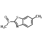 CAS#: 3507-51-5, 6-Methyl-2-(Methylsulfinyl)-1,3-Benzothiazole