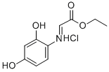 CAS 登录号：35092-73-0， (2E)-2-氨基-2-(2-羟基-4-氧代-1-环己-2,5-二烯亚基)乙酸乙酯盐酸盐