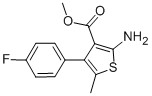 CAS#: 350992-29-9, 2-Amino-4-(4-Fluoro-Phenyl)-5-Methyl-Thiophene-3-Carboxylic Acid Methyl Ester