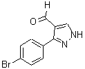 CAS#: 350997-68-1, 3-(4-Bromo-Phenyl)-1H-Pyrazole-4-Carbaldehyde