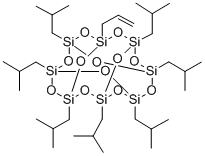 CAS#: 351003-00-4, 1-Allyl-3,5,7,9,11,13,15-heptaisobutylpentacyclo[9.5.1.13,9.15,15.17,13]octasiloxane