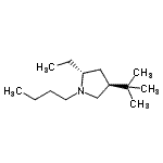 CAS 登录号：351326-02-8， (2R,4S)-1-丁基-2-乙基-4-(2-甲基-2-丙基)吡咯烷