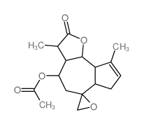CAS#: 35144-09-3, (3,9-Dimethyl-2-Oxospiro[3,3a,4,5,6a,7,9a,9b-Octahydroazuleno[4,5-b]Furan-6,2'-Oxirane]-4-Yl) Acetate