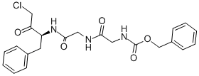 CAS 登录号：35172-59-9， 苄氧羰基-甘氨酰-甘氨酰-苯丙氨酰-氯甲基甲酮