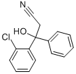 CAS 登录号：35173-29-6， 3-(2-氯苯基)-3-羟基-3-苯基丙腈
