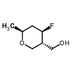 CAS#: 351875-55-3, [(3R,4R,6S)-4-Fluoro-6-Methyltetrahydro-2H-Pyran-3-Yl]Methanol