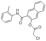 CAS 登录号：35245-26-2， 3-(((2-甲基苯基)氨基)羰基)-2-萘基氯乙酸酯