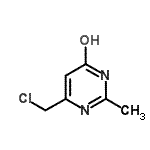 CAS 登录号：35252-96-1， 6-(氯甲基)-2-甲基-4-嘧啶醇