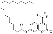 CAS 登录号：352525-07-6， (9Z)-9-十八碳烯酸 2-氧代-4-(三氟甲基)-2H-1-苯并吡喃-7-基酯