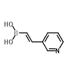 CAS 登录号：352525-93-0， [(E)-2-(3-吡啶基)乙烯基]硼酸