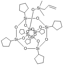 CAS#: 352538-78-4, 1-(Allyldimethylsilyloxy)-3,5,7,9,11,13,15-heptacyclopentylpentacyclo[9.5.1.13,9.15,15.17,13]octasiloxane