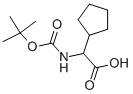 CAS 登录号：35264-06-3， (S)-叔丁氧羰基氨基-环戊基-乙酸