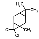 CAS#: 35266-90-1, 8,8-Dichloro-1,4,4-Trimethyltricyclo[5.1.0.0<Sup>3,5</Sup>]Octane