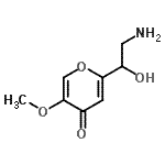 CAS#: 353268-99-2, 2-(2-Amino-1-Hydroxyethyl)-5-Methoxy-4H-Pyran-4-One
