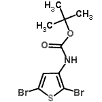 CAS#: 353269-03-1, 2-Methyl-2-Propanyl (2,5-Dibromo-3-Thienyl)Carbamate