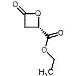 CAS 登录号：353302-29-1， 乙基(2S)-4-氧代-2-氧杂环丁烷羧酸酯