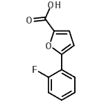 CAS 登录号：353761-02-1， 5-(2-氟苯基)-2-糠酸