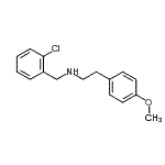 CAS 登录号：353772-55-1， N-(2-氯苄基)-2-(4-甲氧基苯基)乙胺