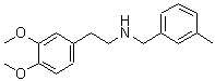CAS 登录号：353773-69-0， 2-(3,4-二甲氧基苯基)-N-(3-甲基苄基)乙胺