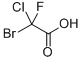 CAS 登录号：354-03-0， 溴氯氟乙酸