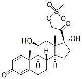CAS#: 35410-28-7, (11B)-11,17-Dihydroxy-21-[(Methylsulfonyl)Oxy]-Pregna-1,4-Diene-3,20-Dione