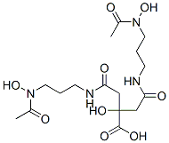 CAS 登录号：35418-52-1， 4-[3-(乙酰基-羟基氨基)丙基氨基]-2-[2-[3-(乙酰基-羟基氨基)丙基氨基]-2-氧代乙基]-2-羟基-4-氧代丁酸