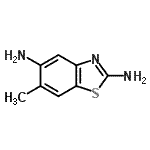 CAS#: 35435-49-5, 6-Methyl-1,3-Benzothiazole-2,5-Diamine