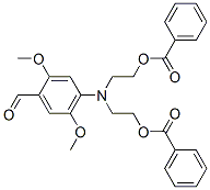 CAS#: 35473-23-5, 2-[2-(Benzoyloxy)Ethyl-(4-Formyl-2,5-Dimethoxyphenyl)Amino]Ethyl Benzoate