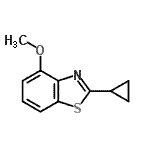 CAS#: 354760-23-9, 2-Cyclopropyl-4-Methoxy-1,3-Benzothiazole