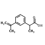 CAS 登录号：354904-03-3， 2-(3-异丙烯基苯基)丙酸