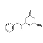 CAS#: 354993-52-5, 2-Amino-4-Oxo-N-Phenyl-5,6-Dihydro-4H-1,3-Thiazine-6-Carboxamide