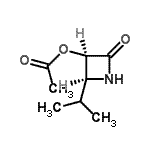 CAS 登录号：355113-91-6， [(2S,3R)-2-异丙基-4-氧代-氮杂环丁-3-基]乙酸酯