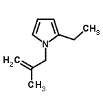 CAS 登录号：355114-75-9， 2-乙基-1-(2-甲基-2-丙烯-1-基)-1H-吡咯