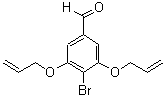 CAS 登录号：355121-52-7， 3,5-二-(烯丙氧基)-4-溴苯甲醛