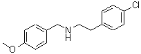 CAS 登录号：355382-88-6， 2-(4-氯苯基)-N-(4-甲氧基苄基)乙胺