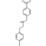 CAS 登录号：355383-13-0， 2-(4-氟苯基)-N-(4-硝基苄基)乙胺