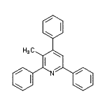 CAS#: 3558-62-1, 3-Methyl-2,4,6-Triphenylpyridine
