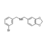 CAS#: 355814-90-3, 1-(1,3-Benzodioxol-5-Yl)-N-(3-Bromobenzyl)Methanamine