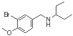 CAS#: 355815-59-7, N-(3-Bromo-4-Methoxybenzyl)-3-Pentanamine