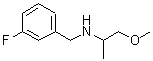 CAS 登录号：355816-49-8， N-(3-氟苄基)-1-甲氧基-2-丙胺