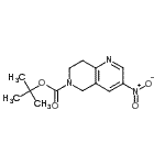 CAS#: 355818-98-3, 2-Methyl-2-Propanyl 3-Nitro-7,8-Dihydro-1,6-Naphthyridine-6(5H)-Carboxylate