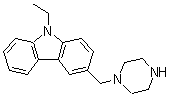 CAS#: 356082-25-2, 9-Ethyl-3-(1-Piperazinylmethyl)-9H-Carbazole