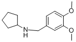 CAS#: 356091-42-4, Cyclopentyl-(3,4-Dimethoxy-Benzyl)-Amine