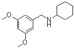 CAS 登录号：356093-66-8， N-(3,5-二甲氧基苄基)环己胺