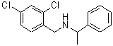 CAS 登录号：356531-87-8， N-(2,4-二氯苄基)-1-苯基乙胺