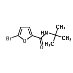CAS 登录号：356562-19-1， 5-溴-N-(2-甲基-2-丙基)-2-糠酰胺