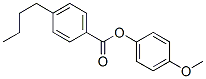 CAS 登录号：35684-23-2， (4-甲氧基苯基)4-丁基苯甲酸酯