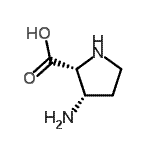 CAS 登录号：35684-65-2， (3S)-3-氨基-D-脯氨酸